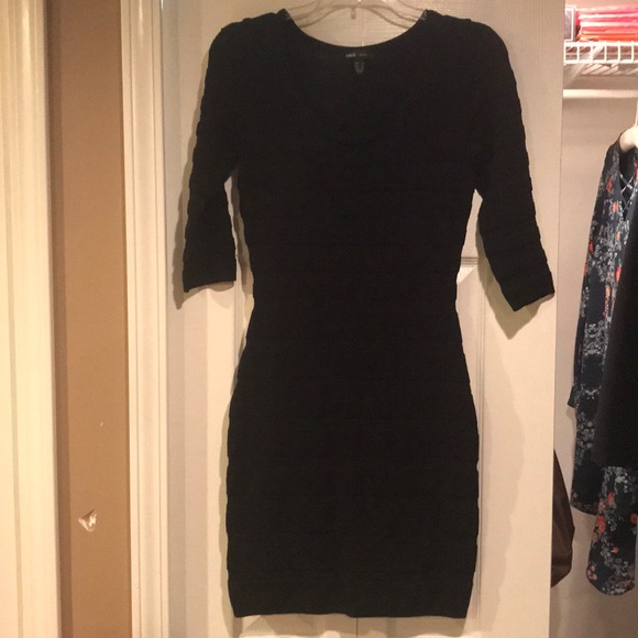mango basics dress